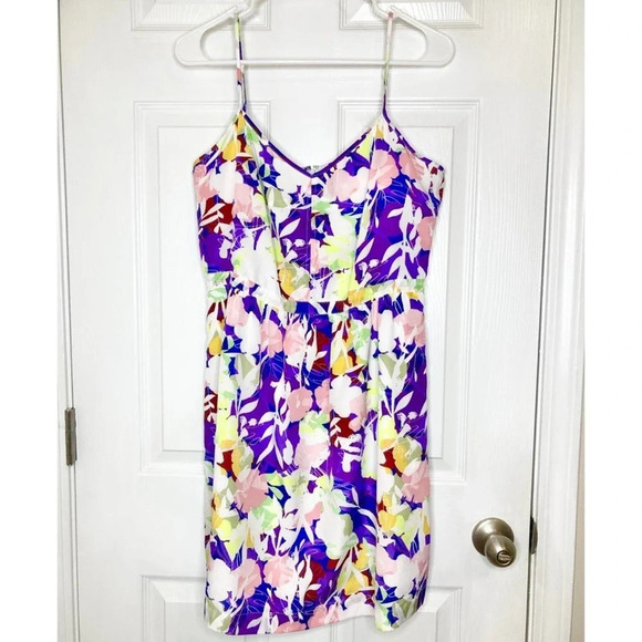 J Crew floral mini dress - Picture 1 of 7